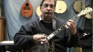 Steve Caddick demonstrates how to do the "Boom Chick" Stroke on tenor banjo