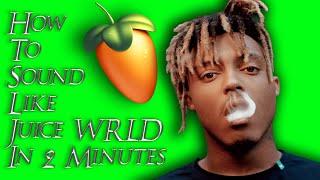 How To Sound Like Juice WRLD In 2 Minutes (FL Studio Beginner Tutorial)