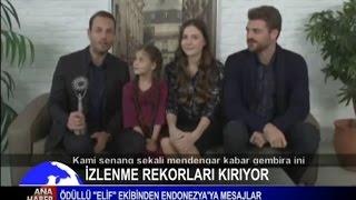 Elif Endonezya'da 'En İyi Yabancı Dizi' Oldu.