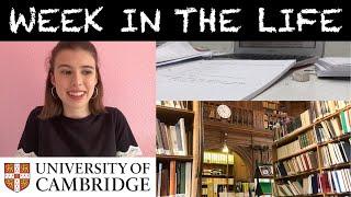 WEEK IN THE LIFE OF A CAMBRIDGE STUDENT - see my timetable!