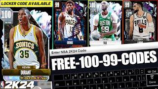 I Used the New Locker Codes for a Guaranteed Free 100 Overall/Dark Matter in NBA 2K24 MyTeam