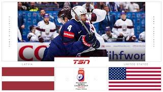 USA vs. Latvia Highlights | 2024 Men's World Hockey Championship