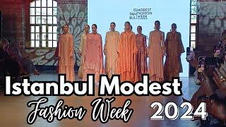 Unveiling Elegance: Istanbul Modest Fashion week 2024 | MWF  Ramp Walk Part 2 #mwf