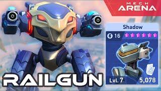 Worth It? Double Railgun 8 - Mech Arena Shadow