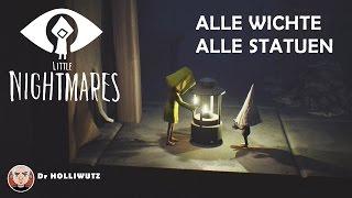 Little Nightmares - Alle Positionen aller Wichte und Statuen - Trophy / Achievement Guide