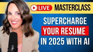  [LIVE] Supercharge Your Resume in 2025 with AI: RESUME TEMPLATE & MASTER PROMPTS INCLUDED!