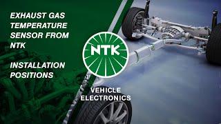 [EN] Exhaust Gas Temperature Sensor from NTK – Installation positions