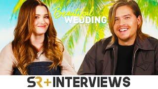 Beautiful Wedding Stars Dylan Sprouse & Virginia Gardner On Beautiful Disaster's Rom-Com Sequel
