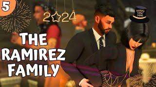 WE HAD A NEW YEARS EVE PARTY!!| THE RAMIREZ FAMILY EP.5 | THE SIMS 4 CUREENT HOUSEHOLD