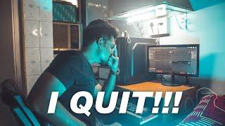 WHY I QUIT AS A VFX AND GRAPHIC DESIGNER!