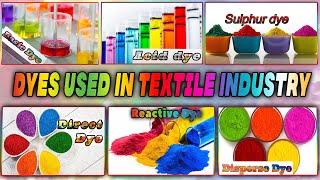Types Of Dyes Used In Textile Industry