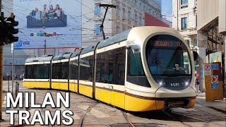 [4K]  Trams in Milan /  Tram a Milano (2022)