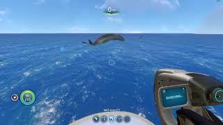 Subnautica - Reaper Leviathan in the Safe Shallows