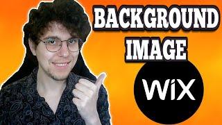 How To Add Background Image In Wix