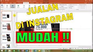 Cara Mudah Buat Desain Iklan Promosi Instagram