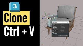 How to Clone Objects in 3ds Max