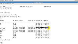 Oracle DBA Training: User Management