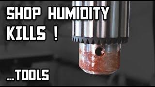 Dealing with Garage Shop Humidity // Tool Rust Removal & Treatment