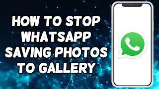 How To Stop WhatsApp Saving Photos To Gallery