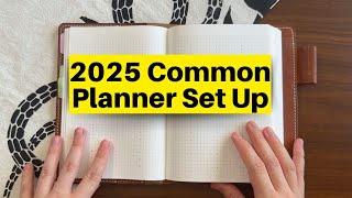 Focusing on flexibility in my common planner for 2025