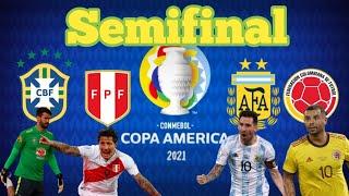 Copa America 2021 : Jadwal semifinal Copa America 2021 | Brazil vs Peru | Argentina vs Columbia.