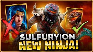 Better Than Ninja!? Sulfuryion Champion Spotlight Raid Shadow Legends [Test Server]