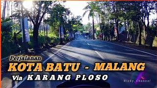 Perjalanan dari kota BATU - ke kota MALANG via KARANG PLOSO | Rizky Channel