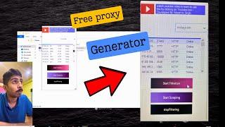 Free Proxy Generator || Generates working good proxies