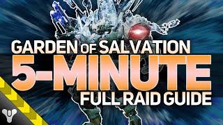 GARDEN OF SALVATION // 5-MINUTE COMPLETE RAID GUIDE