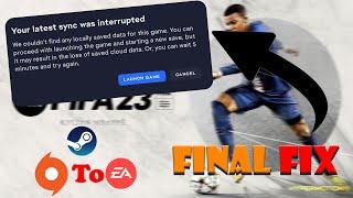 How To Fix Fifa 23 Sync Error | After Updating From Origin To Ea App | 99% Working 