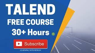 Talend Tutorial for Beginners | Talend101 Part 01 | talend full course |  talend etl tutorial