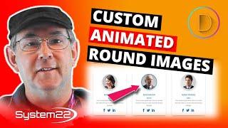 Divi Theme Custom Animated Round Images With CSS 