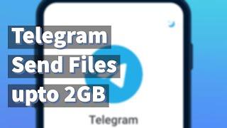 Share files across devices with Telegram App