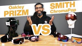 Is Oakley PRIZM better than SMITH ChromaPop?