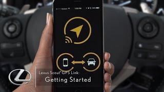 Lexus Scout GPS Link Getting Started