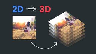 2D to 3D | CSS 3D Layered Image Hover Effects