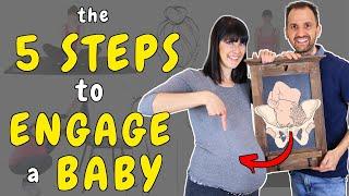 Exercises to engage baby’s head in the pelvis – How to get a baby to drop in the pelvis