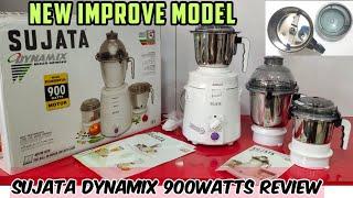 Sujata Dynamix 900Watt Mixer Grinder Review | Sujata Dynamix Improved Model 2022