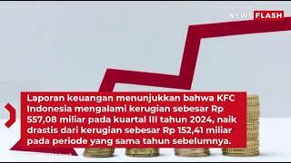 KFC INDONESIA RUGI 557 MILIAR, 47 GERAI TUTUP