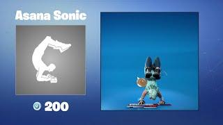 Asana Sonic | Fortnite Emote