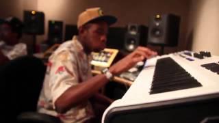 Tyler, The Creator In The Studio Working On WOLF