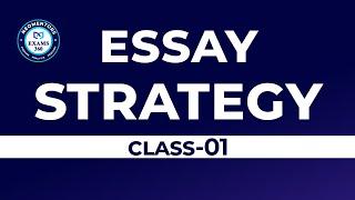 GROUP-I ESSAY STRATEGY || Mr. HARINATH REDDY Sir