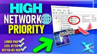 HOW TO SET GAMES TO HIGH PRIORITY FOR INTERNET