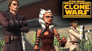 Ahsoka, Anakin and Obi-Wan Arrive On Mortis [4K ULTRA HD] | Star Wars: The Clone Wars Scene