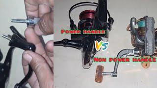 Perbedaan reel power handle dan non power handle