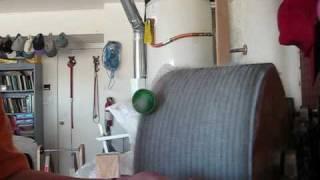 Carding and Spinning Dog Hair part 1.wmv