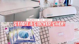 Supplies & Equipment to Start A Sticker Business in 2024 | online sticker shop in Shopee Philippines