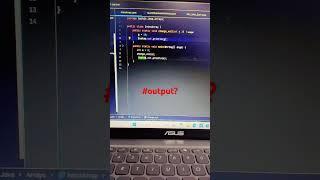 What is the output of the above Java code #trending #coding #shortvideo #viralvideo