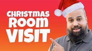  Live : Meeting Peter Gregg and the Christmas Room Tour | MrCameraJunkie  4K Sony A6100