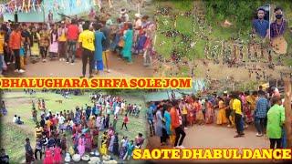 Bhalughara sirfa sole jom R dhabul enej 2023  #santalivideo #santali  //BIRBURU ATUDISOM OFFICIAL//